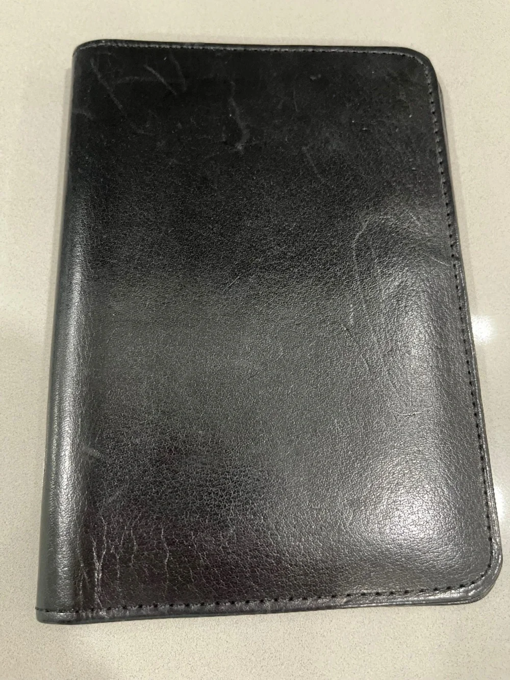 Coach Black Passport and Card Holder